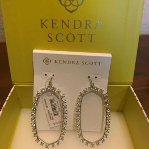 NWT Kendra Scott Danielle Open Frame Earrings
